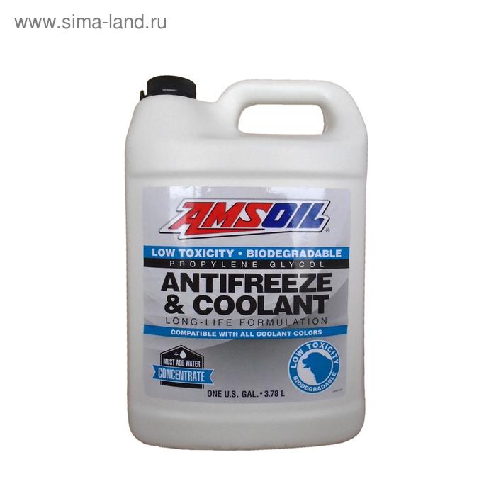Антифриз концентрат желтый AMSOIL Low Toxicity Antifreeze and Engine Coolantt, 3,78л