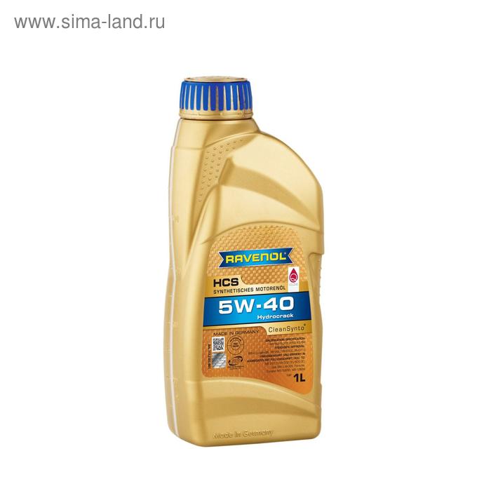 фото Моторное масло ravenol hcs sae 5w-40, 1л