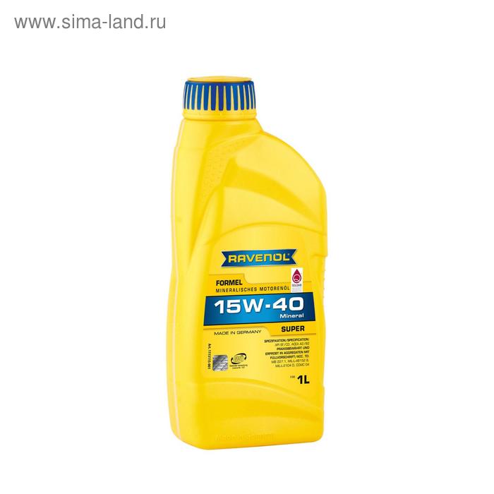 фото Моторное масло ravenol formel super sae 15w-40 sf-cd, 1л