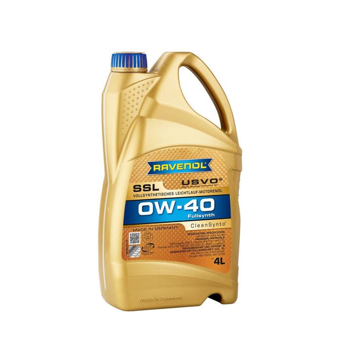 фото Моторное масло ravenol super synthetik oel ssl sae 0w-40, 4л