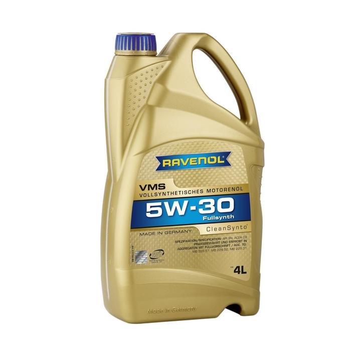 фото Моторное масло ravenol vms sae 5w-30, 4л