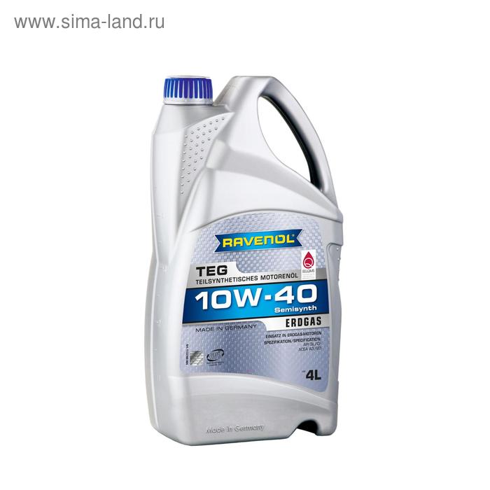 фото Моторное масло ravenol teg sae 10w-40, 4л