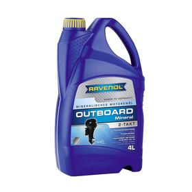 

Моторное масло для 2Т лод.моторов RAVENOL Outboard 2T Mineral, 4л