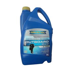 

Моторное масло для 2Т лод.моторов RAVENOL Outboard 2T Mineral, 5л