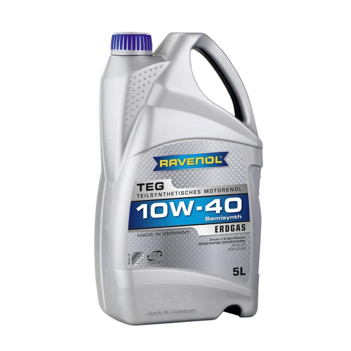 фото Моторное масло ravenol teg sae 10w-40, 5л