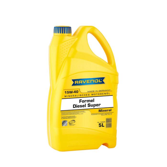 фото Моторное масло ravenol formel super diesel sae 15w-40, 5л