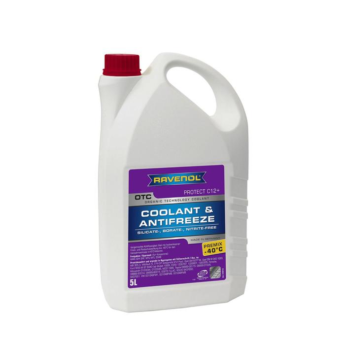

Антифриз готовый к прим. лила RAVENOL OTC Organic Techn.Coolant Premix -40°C, 5л