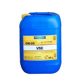 

Моторное масло RAVENOL VSE SAE 0W-20, 20л