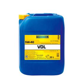 

Моторное масло RAVENOL VDL SAE 5W-40, 20л