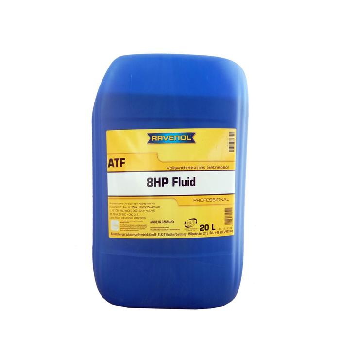 фото Трансмиссионное масло ravenol atf 8 hp fluid, 20л