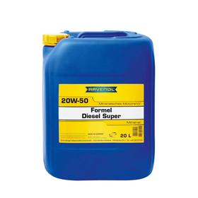 

Моторное масло RAVENOL Formel Diesel Super SAE 20W-50, 20л
