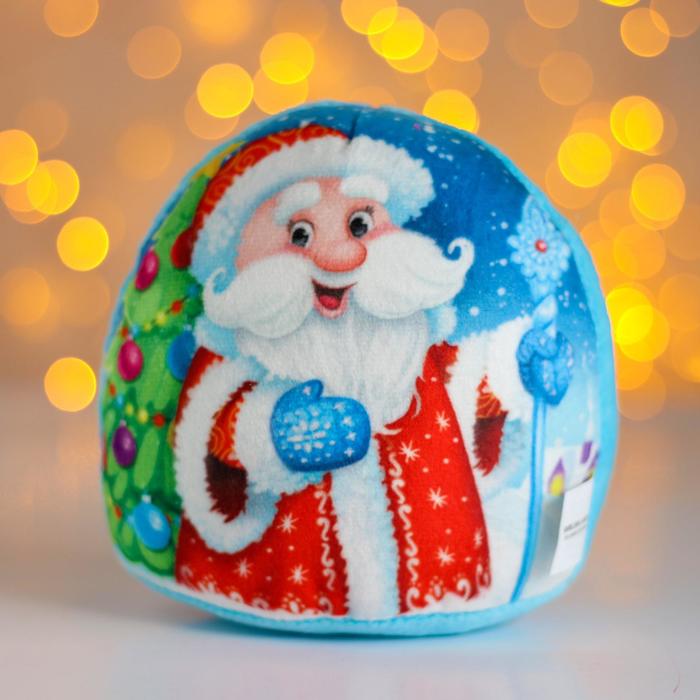 Мягкая игрушка «Новый год», Дед Мороз мягкая игрушка дед мороз пузатик 12х40 см красный зимнее волшебство