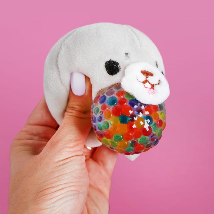Набор для творчества «Мялка с растущими шариками: Морской котик»