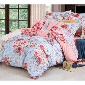 

КПБ дуэт, размер 250 × 250 см, 150 × 215 см - 2 шт, 50 × 70 см, 70 × 70 см по 2 шт