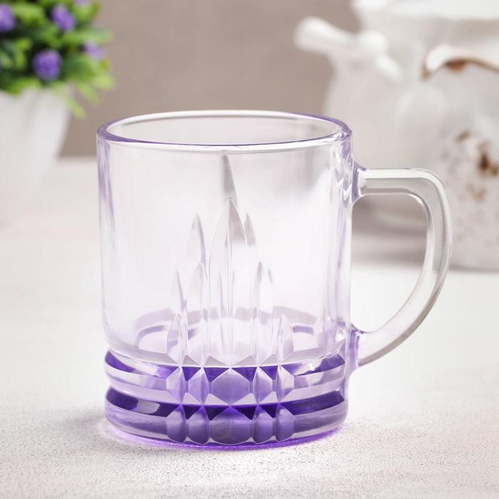 фото Кружка «джем», 280 мл, цвет фиолетовый gidglass
