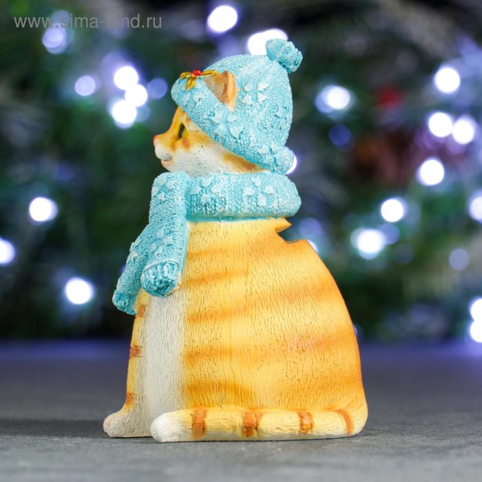 

Копилка "Кошка Шарлотта" рыжая, 10х10х15см