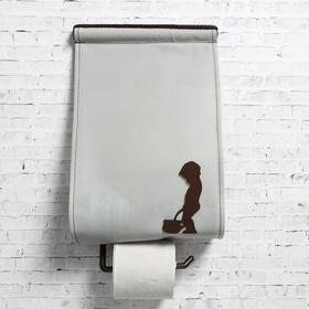 Панно-органайзер для туалета 'WC-комфорт', серый Ош