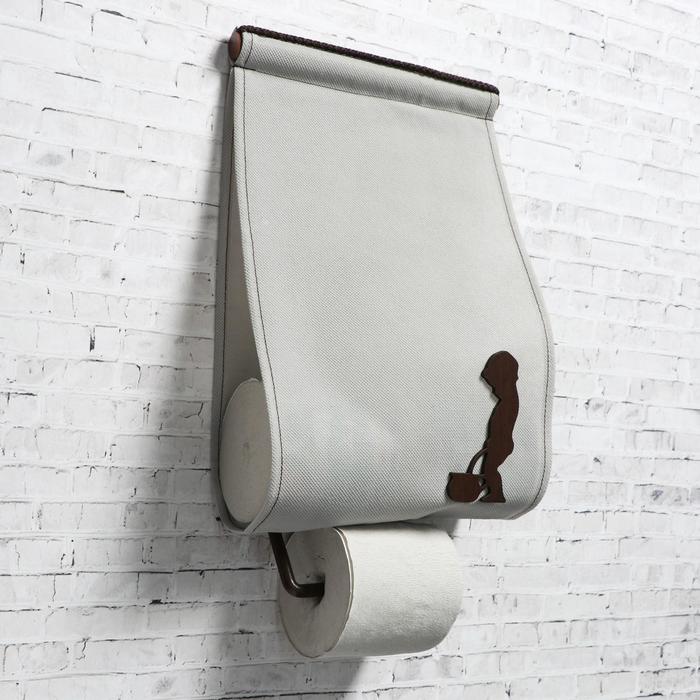 

Панно-органайзер для туалета "WC-комфорт", серый