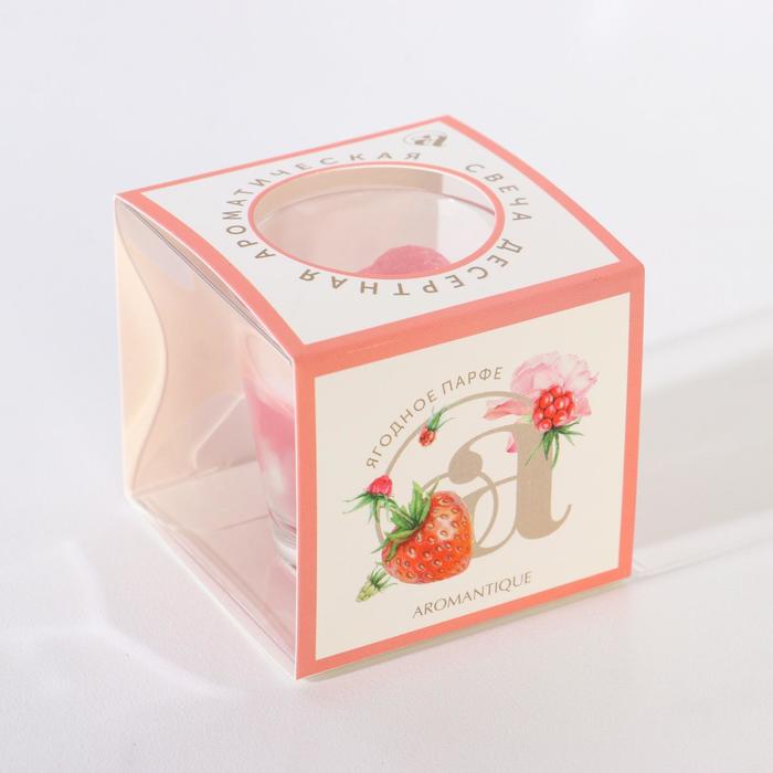 Свеча ароматическая в стакане 