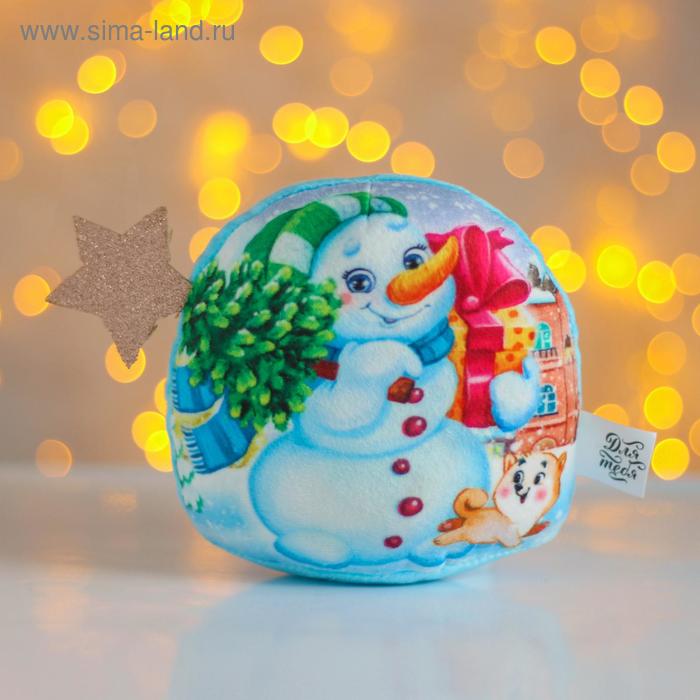 Мягкая игрушка «Новый Год», снеговик нестеренко владимир снеговик и новый год