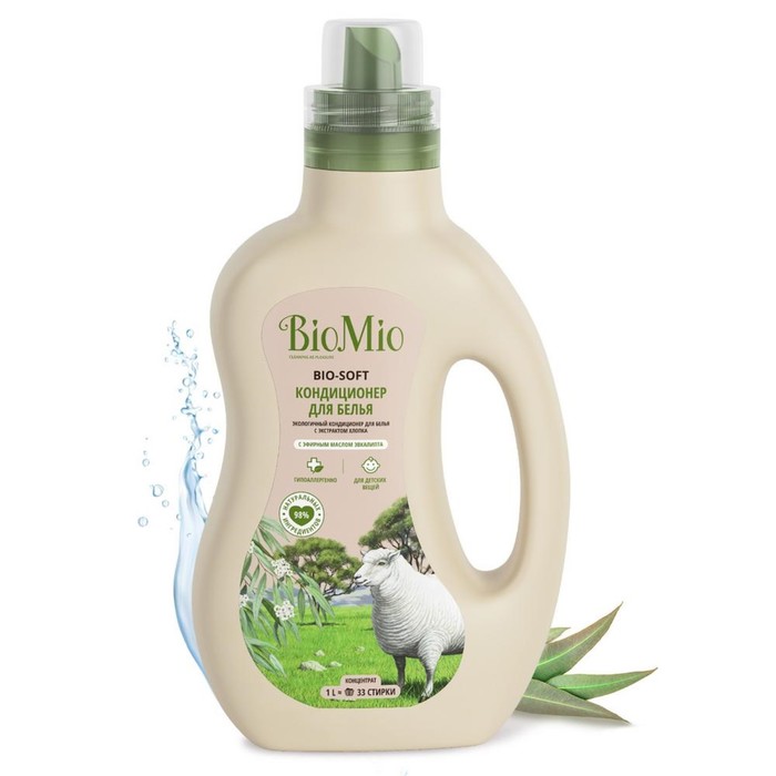 

Кондиционер для белья BioMio Bio-soft "Эвкалипт", 1 л