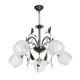 

Люстра "Такахаси" 5хЕ27 60Вт хром 63х65 см