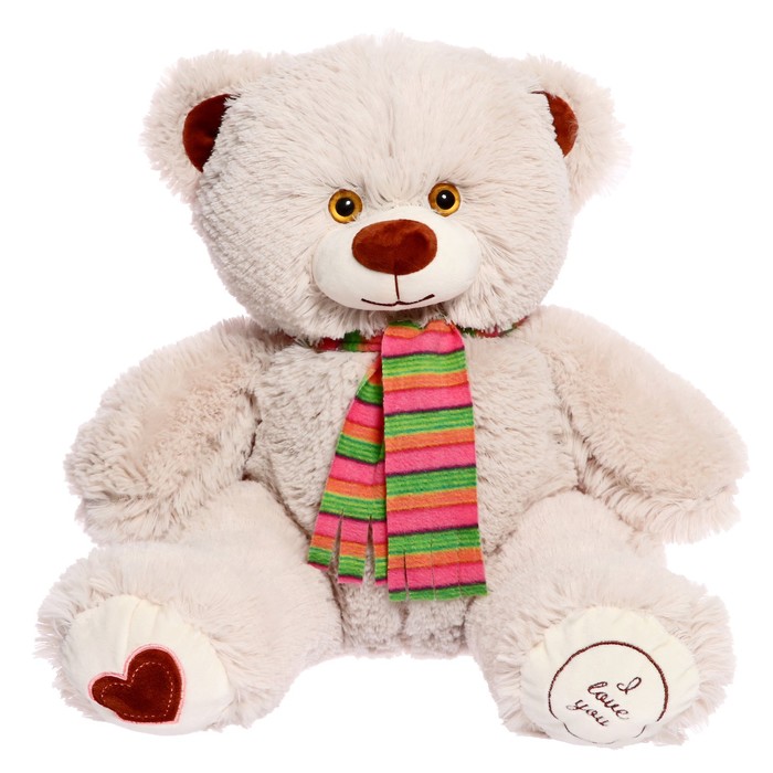 Мягкая игрушка «Медведь Фреди» латте, 50 см любимая игрушка мягкая игрушка медведь тоффи латте 50 см