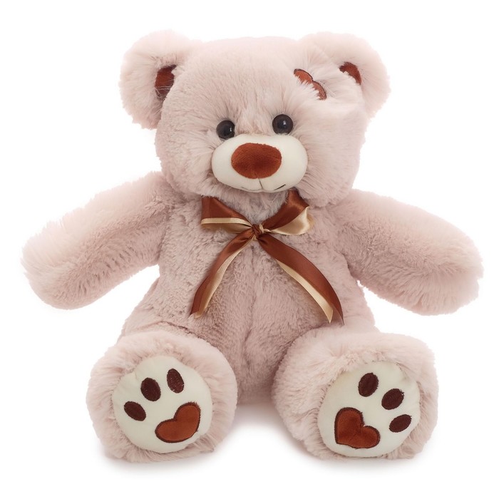 Мягкая игрушка «Медведь Тони» латте, 50 см мягкая игрушка медведь тони с шарфом кофейный 70 см