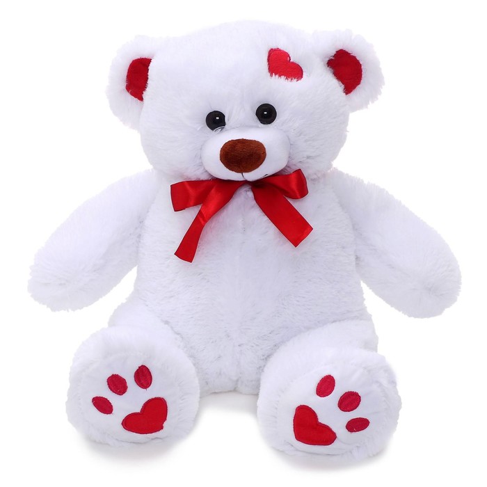 Мягкая игрушка «Медведь Кельвин» белый, 50 см любимая игрушка мягкая игрушка медведь тоффи белый 50 см