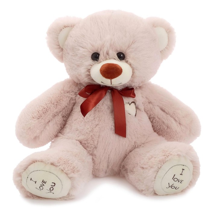 Мягкая игрушка «Медведь Арчи» латте, 50 см мягкая игрушка медведь арчи латте 50 см