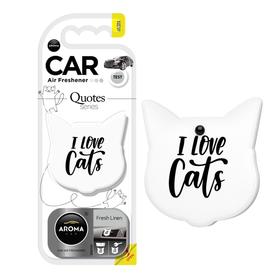 

Ароматизатор универсальный QUOTES CAT Fresh Linen AC83195