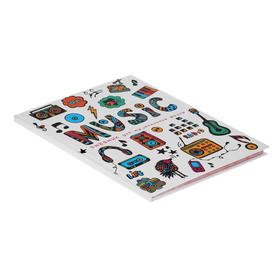 

Дневник для музыкальной школы, 48 листов "Музыка", твёрдая обложка, УФ-лак, блок 65 г/м2