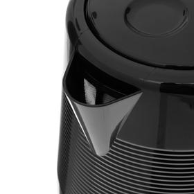 

Чайник электрический Centek CT-0027, пластик, 1.7 л, 2200 Вт, подсветка, черный
