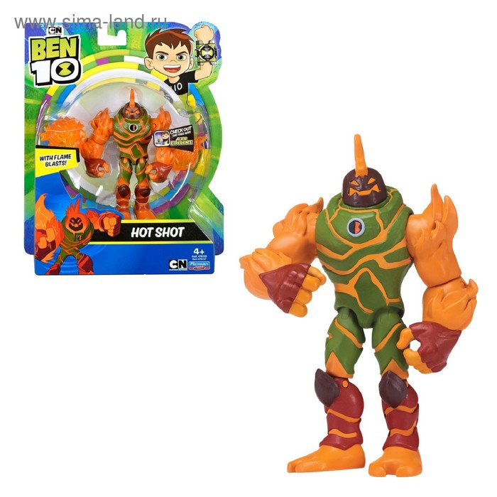 

Фигурка Ben 10 «Хот Шот», 12,5 см