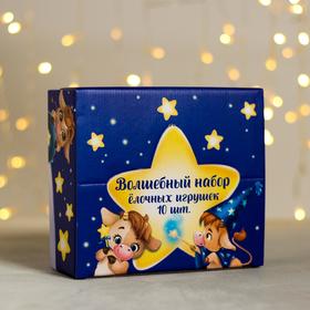 

Шоубокс с ёлочными игрушками «Сверкающего Нового года»