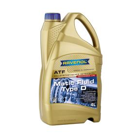 

Трансмиссионное масло RAVENOL ATF Matic Fluid Type D, 4л