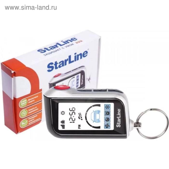 Брелок для автосигнализации StarLine A63/A93, вертикальный дисплей, пейджер