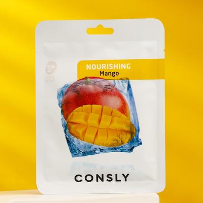Питательная тканевая маска Consly с экстрактом манго, 20 мл