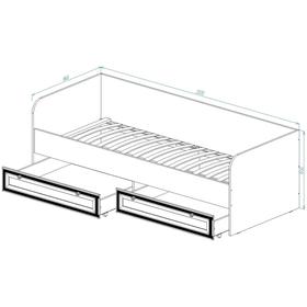 

Кровать для детской Бриз Кр-41 2030х840х650 Дуб выбеленный/Фиолетовый/корпус Дуб выбеленный 51986