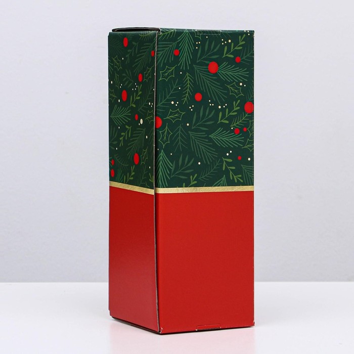 Коробка складная «Новый год», 12 х 33,6 х 12 см