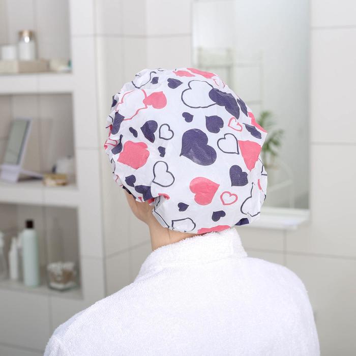 Шапочка для душа, цвета МИКС