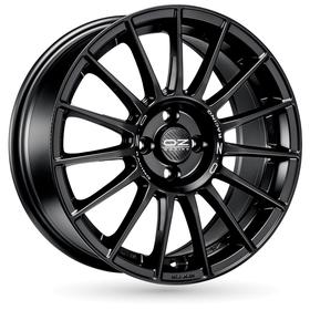 

Диск литой OZ Superturismo LM 7,5x17 4x100 ET35 d68 Matt Black Silver Lettering