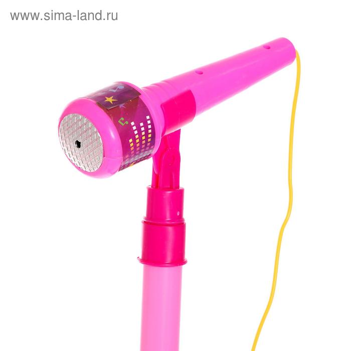фото Микрофон «волшебная музыка», цвет розовый zabiaka