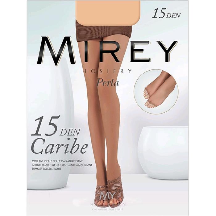 

Колготки женские Mirey Caribe, 15 den, размер 4, цвет naturel