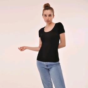 

Футболка 19/39R MAGLIA DONNA SINGOLO nero, размер 50/XL