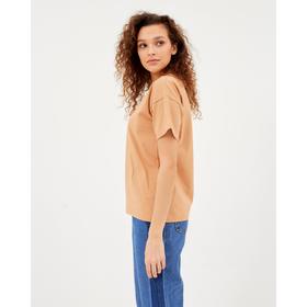 

Футболка женская Basic line, цвет рыжий, р-р 44