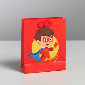 

Пакет ламинированный вертикальный Super hero, S 12 × 15 × 5.5 см