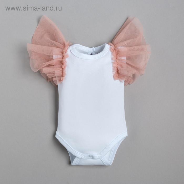 

Боди Крошка Я "Cute", белый, рост 74-80 см
