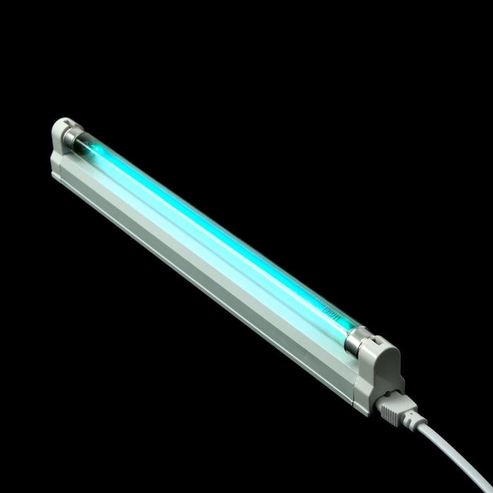 Светильник ультрафиолетовый бактерицидный с лампой Т5 Uniel, 8 Вт, без озонирования, 312 мм
