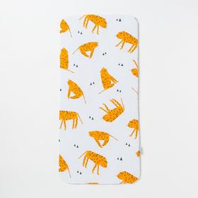 

Комплект в коляску "Крошка Я" Тигры, 2 предмета, белый
